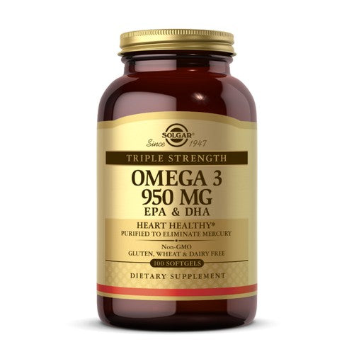 Triple Strength Omega-3 100 Soft Gels By Solgar