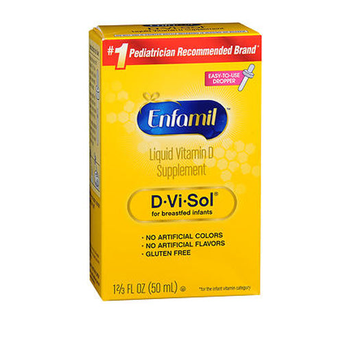Enfamil D-Vi-Sol Vitamin D Supplement Drops 50 ml By Enfamil