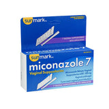 Sunmark Miconazole 7 Vaginal Suppositories With Applicator Count of 1 By Sunmark