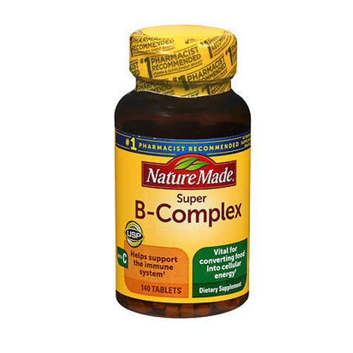 Nature Made, Nature Made Super B-Complex Dietary Supplement, 140 tabs