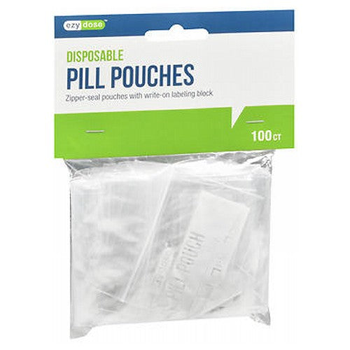 Ezy Dose Disposable Pill Pouches 100 each By Ezy Dose