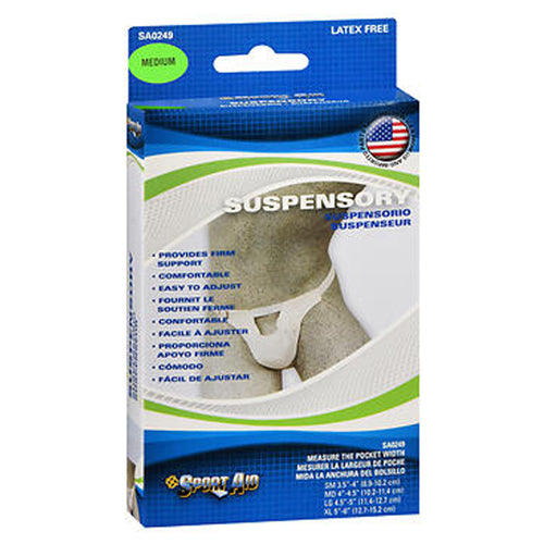 Suspensory With Elastic Waist Band Medium Fits 4 Inches-4.5 Inches 1 each By Sport Aid