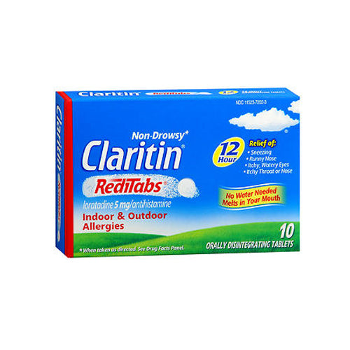 Claritin 12 Hour Allergy Reditabs 10 tabs By Claritin