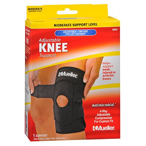 Mueller Sport Care Adjustable Knee Support One Size each By Mueller Sport Care