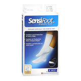 Jobst Sensifoot Mens And Womens Crew Style Diabetic Black Socks Extra Large each By Jobst