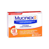 Mucinex, Mucinex D Maximum Strength Expectorant And Nasal Decongestant, 24 tab