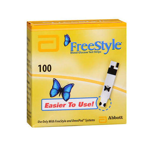 Freestyle, Freestyle Diabetic Test Strips, 100 each