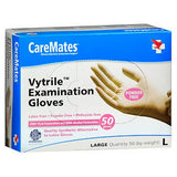 Caremates, Caremates Vytrile-Pf Examination Gloves, Large 50 each