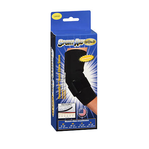 Scott Specialties Elbow Tennis Sleeve Therma-Dry S-A Gold Large 1 each By Scott Specialties