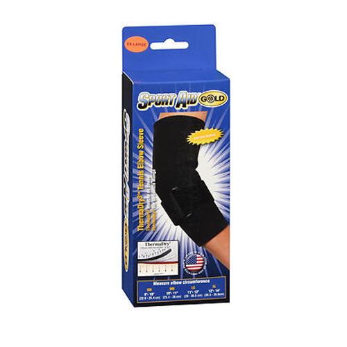 Scott Specialties, Scott Specialties Elbow Tennis Sleeve Therma-Dry S-A Gold, X-Large 1 each
