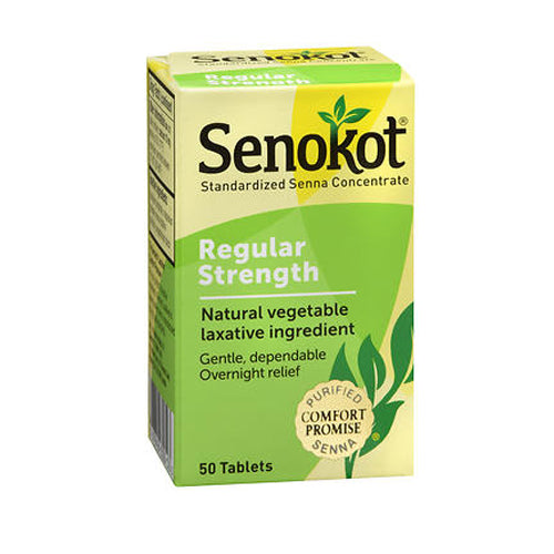 Senokot Natural Vegetable Laxative Ingredient 50 tabs By Senokot