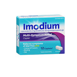 Imodium, Imodium Multi-Symptom Relief Antidiarrheal/Anti-Gas, 12 tabs