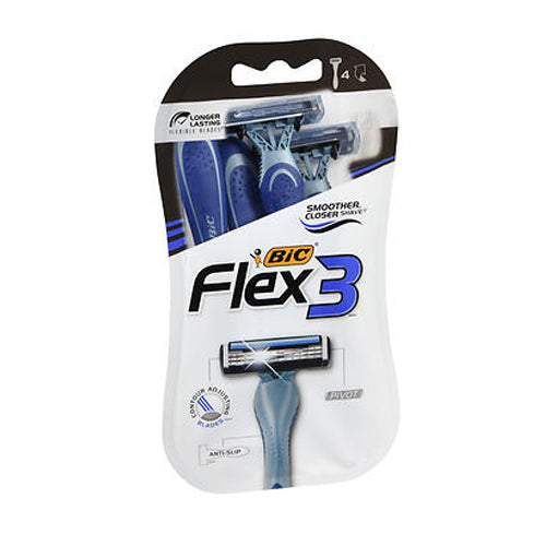 Bic Flex 3 Shavers For Men 4 each By Bic