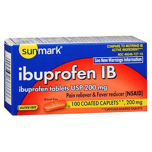 Sunmark Ibuprofen Ib 100 tabs By Sunmark