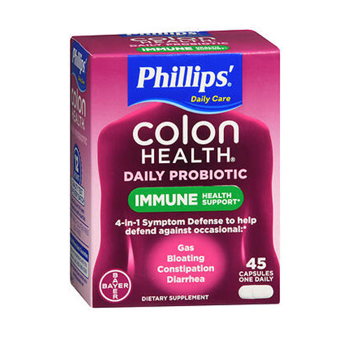 Bayer Phillips Colon Health Capsules 45 caps By Bayer