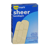 Sunmark Sheer Bandages Assorted Sizes 60 each By Sunmark