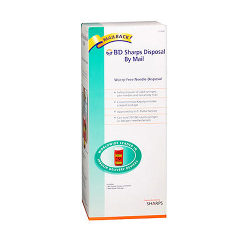 BD Sharps Disposal By Mail 1 each By BD
