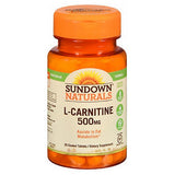 Sundown Naturals L-Carnitine 30 tabs By Sundown Naturals