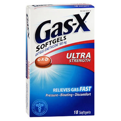 Gas-X, Gas-X Ultra Strength, 18 sgels