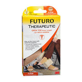 3M, Futuro Therapeutic Open Toe Knee Length Stockings Beige For Men Women, Extra Large each