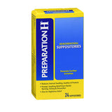 Preparation H Hemorrhoidal Suppositories Count of 24 By Preparation H