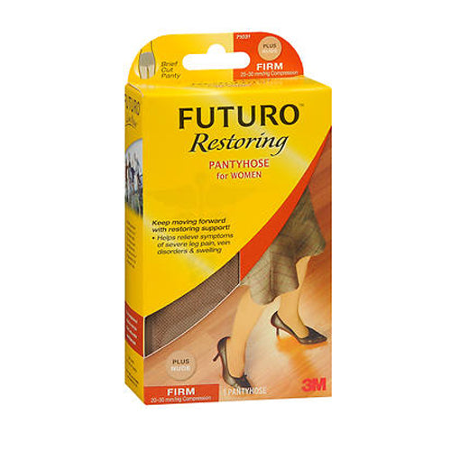 3M, Futuro Restoring Pantyhose For Women Brief Cut Panty Nude Firm, Extra Large each