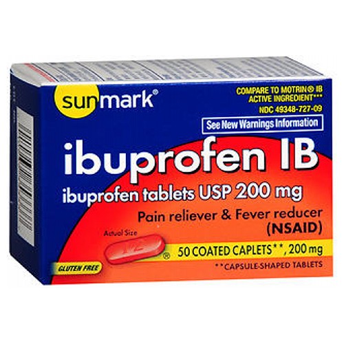 Sunmark Ibuprofen Ib 50 tabs By Sunmark