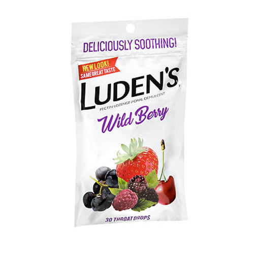 Ludens, Ludens Throat Drops, Berry 30 each