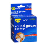 Sunmark Rolled Gauze Bandage 2 Inches X 2.5 Yards 1 each By Sunmark