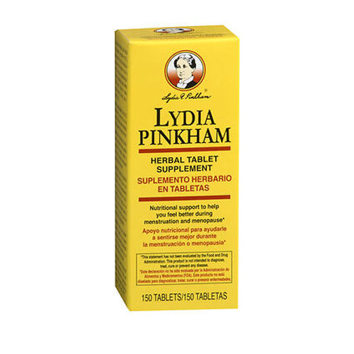 Lydia Pinkham, Lydia E Pinkham Herbal Supplement, 150 tabs