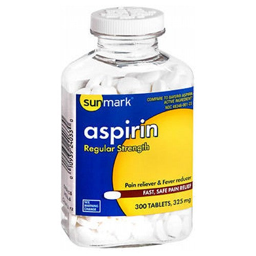 Sunmark Aspirin 300 tabs By Sunmark