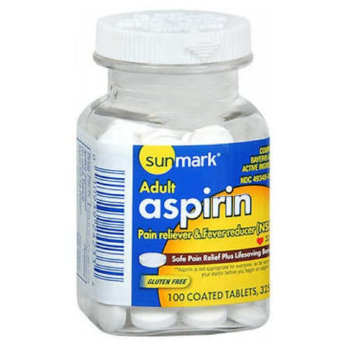 Sunmark Aspirin 100 tabs By Sunmark