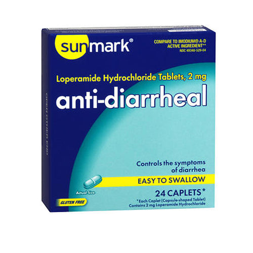 Sunmark, Sunmark Anti-Diarrheal, 24 tabs