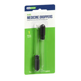Ezy-Dose Glass Droppers Straight And Bent Tips 1 each By Apothecary Products