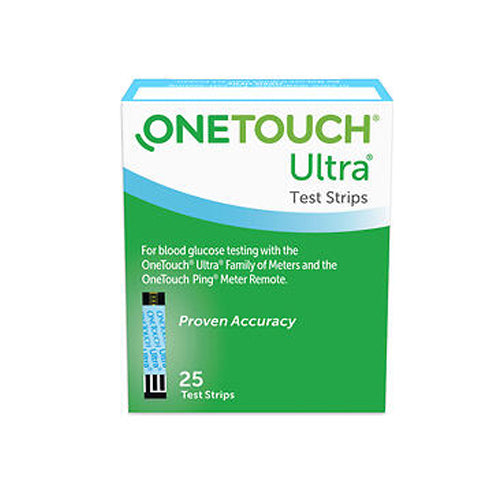 Onetouch, Onetouch Ultra Blue Test Strips, 25 each