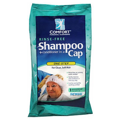 Comfort Bath Rinse-Free Shampoo Cap 1 each By Comfort