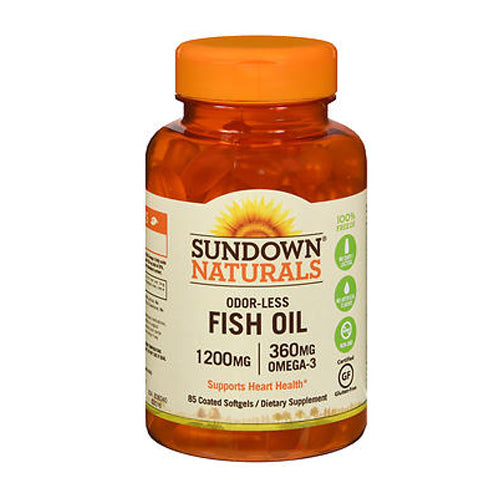 Sundown Naturals Omega-3 Fish Oil 60 caps By Sundown Naturals
