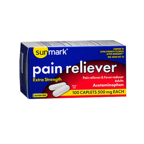 Sunmark Pain Reliever 100 tabs By Sunmark