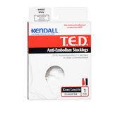 T.E.D. Anti-Embolism Stockings Knee Length Medium White 1 each By T.E.D