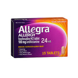 Allegra Adult 24 Hour Allergy Relief 15 tabs By Allegra