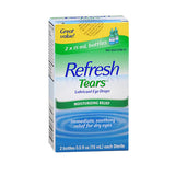 Refresh, Refresh Tears Lubricant Eye Drops, 2 x 15 ml