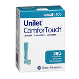 Unilet, Unilet Comfortouch Ultra Thin Lancets, 28G, 100 each