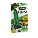 Schick Xtreme3 Sensitive Disposable Razors 4 each By Schick