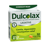 Dulcolax, Dulcolax Laxative Tablets, 50 tabs