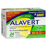 Alavert 24 Hour Orally Disintegrating Tablets Fresh Mint 60 tabs By Alavert