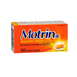 Motrin, Motrin Ib Caplets, 200 mg, 100 caplets