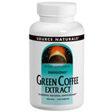 Source Naturals, Green Coffee Extract Energizing, 500 mg, 60 tabs