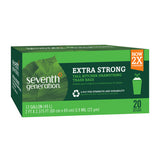 Extra Strong Tall Kitchen Drawstring Trash Bags 20 Count by Seventh Generation