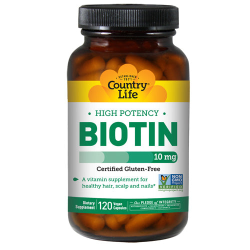 Biotin 120 CAPS By Country Life