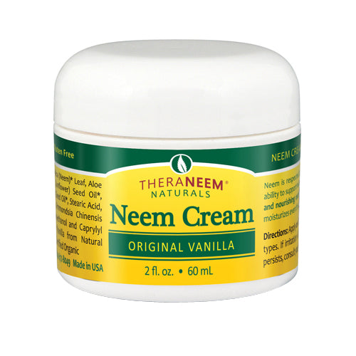 Neem Cream Vanilla 2 OZ By TheraNeem Naturals